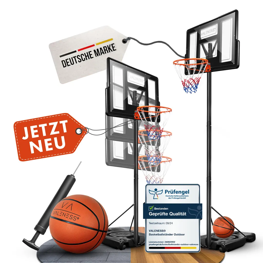 Panier de Basket Stable et Durable - Finis les Panneaux qui Cassent