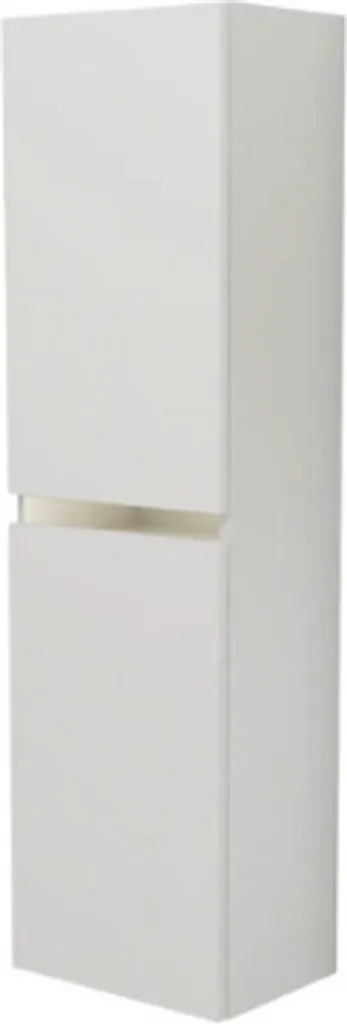 Mobile Sospeso haaus Zed 29x22x104 cm | Mobiletto Bagno Bianco Lucido