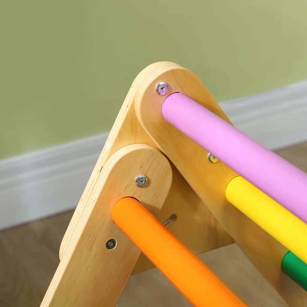 Module de motricité libre pour enfant, triangle et toboggan de salon - 11