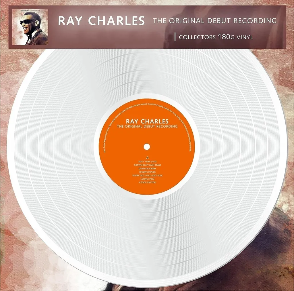 Ray Charles Debut Recording Vinyle Blanc LP - Son Original Remasterisé