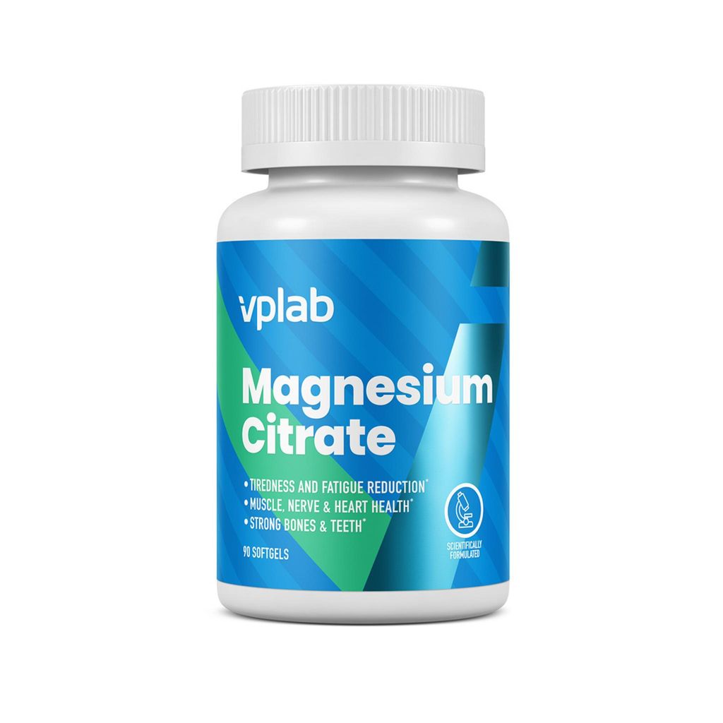 VPLab Magnesiumcitrat 402mg 90 Weichkapseln Magnesium für Produktbild 