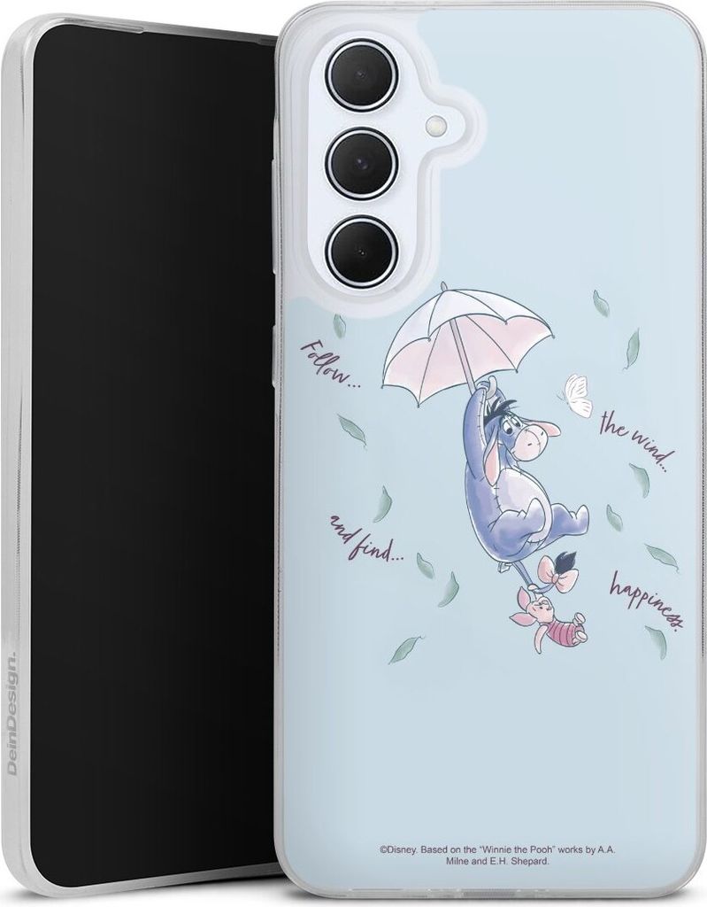 DeinDesign Slim Hülle für Samsung Galaxy A36 5G Silikon Case Ultra Dünn Handyhülle Disney Offizielles Lizenzprodukt Winnie Puuh I-Aah