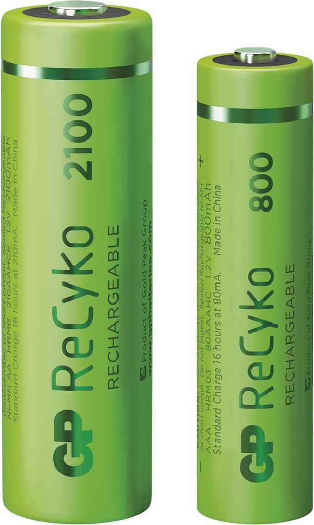 GP Nabíječka baterií Eco E411 + 4× AA 2100 + 4× AAA 800, Obrázek produktu 2
