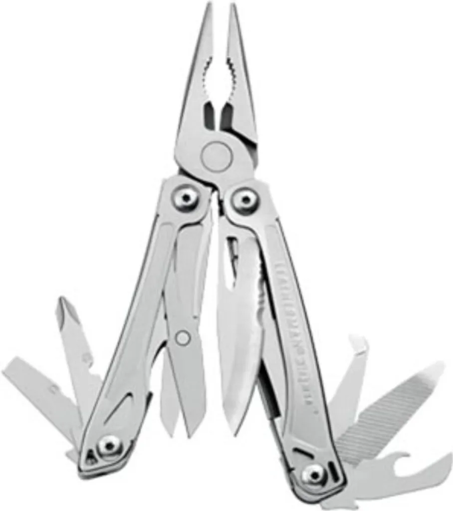Leatherman Multitool Wingman noir et argent avec 14 outils essentiels - 5