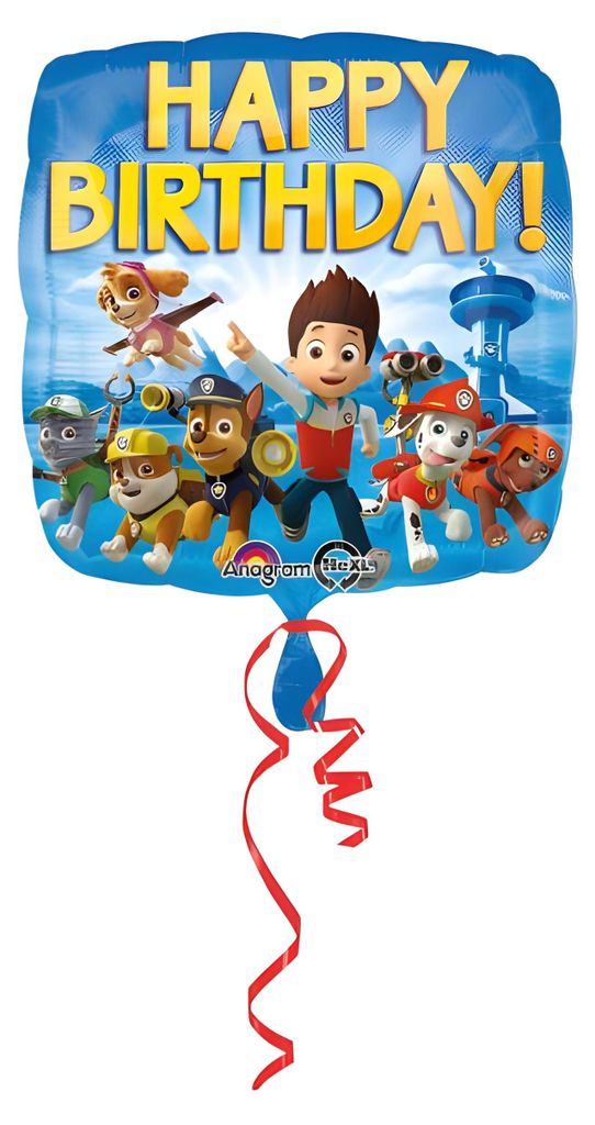 amscan® 3018001 Palloncino in foil di compleanno Paw Patrol Immagine del prodotto 