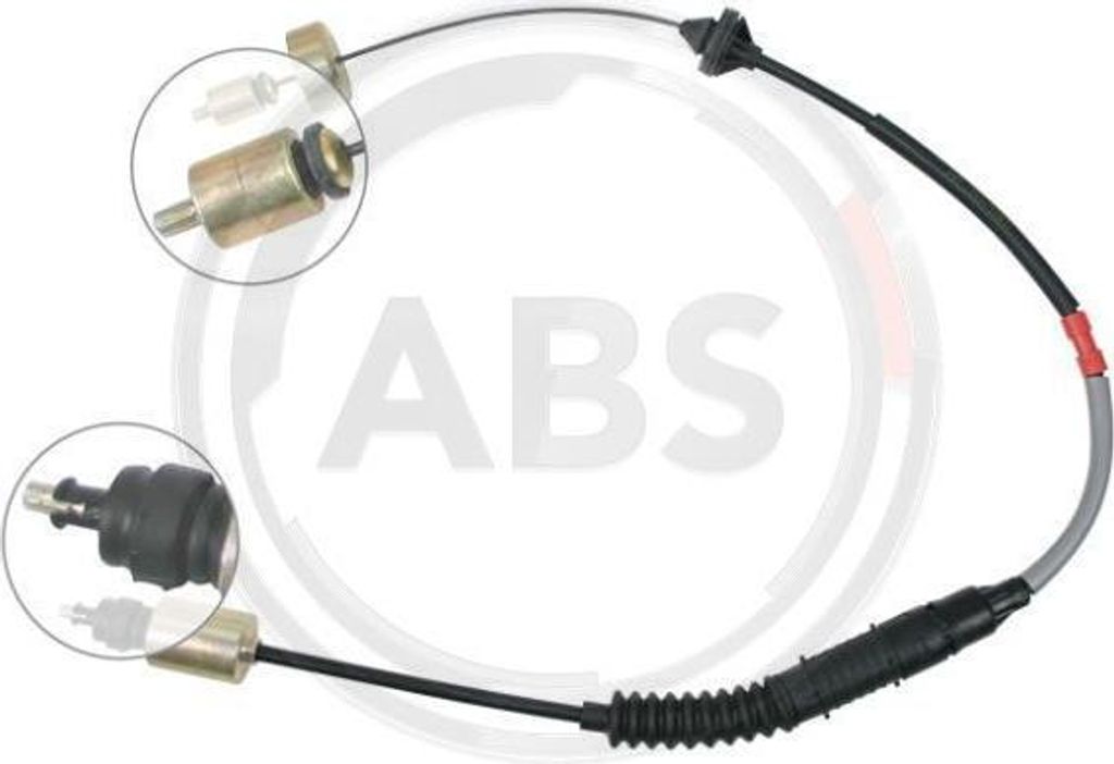 A.B.S. K27540 Seilzug, Kupplungsbetätigung OE 8200018668 kompatibel mit Laguna