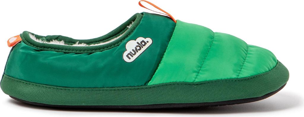 NUVOLA. Hausschuhe für Herren Damen rutschfester Sohle warm gepolstert bequem grün 40-41 - UNSAD