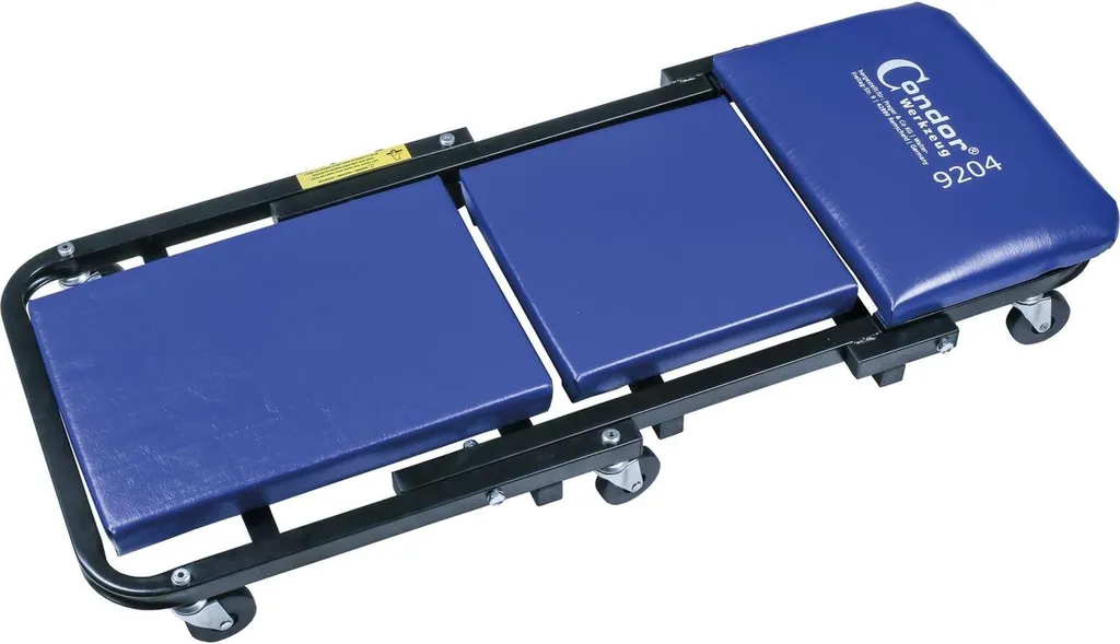 Table roulante de montage CONDOR 130 kg - Double bleu robuste
