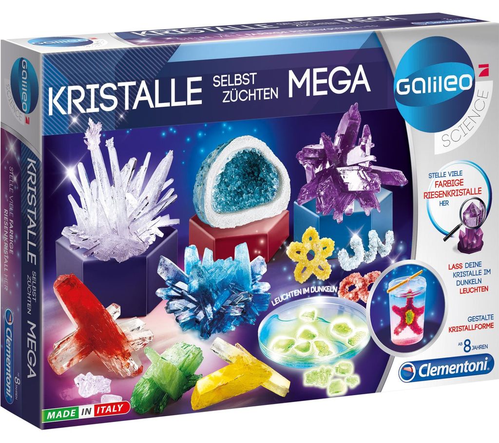 Kristallen zelf kweken, een geweldige experimenteerdoos Productafbeelding 