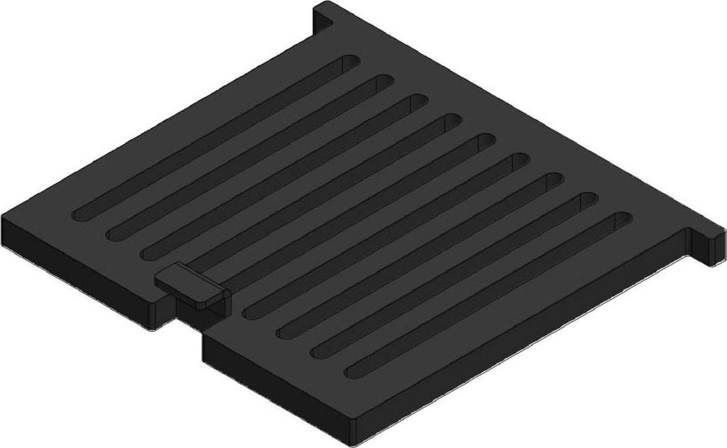 Kaminrost / Ascherost 247x217x15mm passend für Olsberg Produktbild 