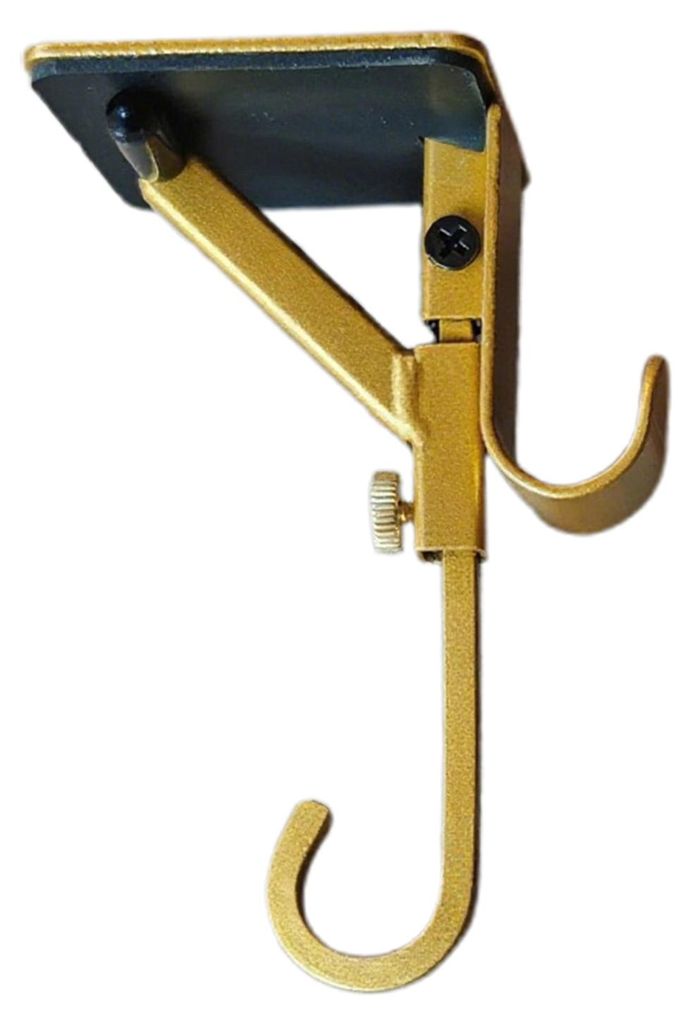 Kamin-Strumpfhaken, Kaminsims-Girlandenaufhänger, robustes, belastbares und verstellbares Design, strapazierfähiger 2-in-1-Strumpf- und Girlanden...