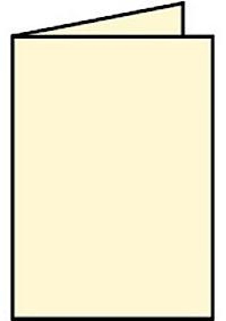 Rössler Papier Paperado-Karte DIN A6 hd, Chamois - ein Stück