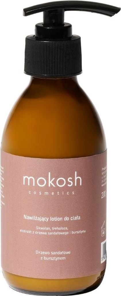 Mokosh Cosmetics Moisturizing Body Lotion Sandalwood with Amber