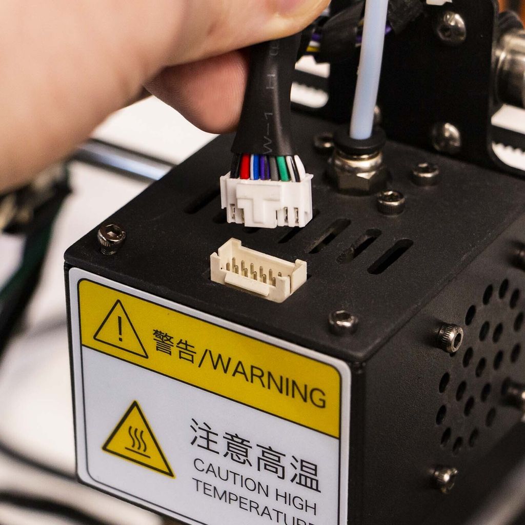 Hotend Kabel Für Anycubic Chiron 3D-Drucker – Ersatzkabel, 0,35 Mm², 1450 Mm Lang, Mit Hitzebeständigem Schlauch
