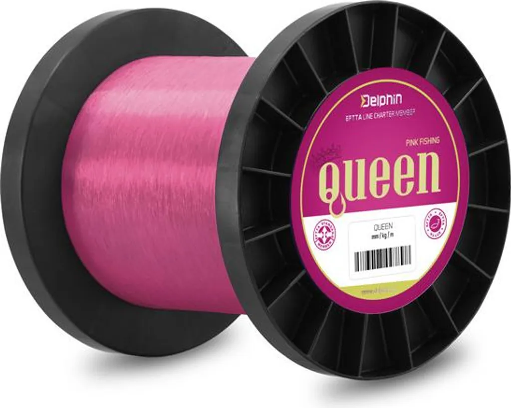 Monofilament Rose Delphin Queen Carp 0,25 mm - Bobine 30000m Carpe