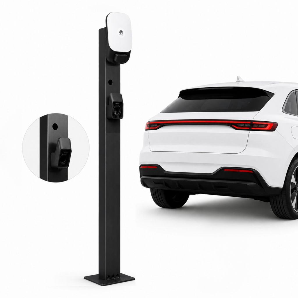 Wallbox Standfuß für Huawei – Metall-Montagepfosten 1 Produktbild 