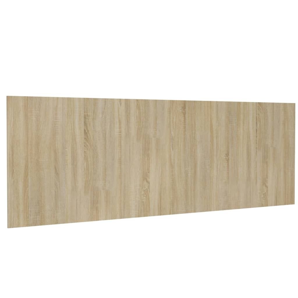 VidaXL 811055, Eiche, Holz, 2400 mm, 80 cm, 15 mm Produktbild 