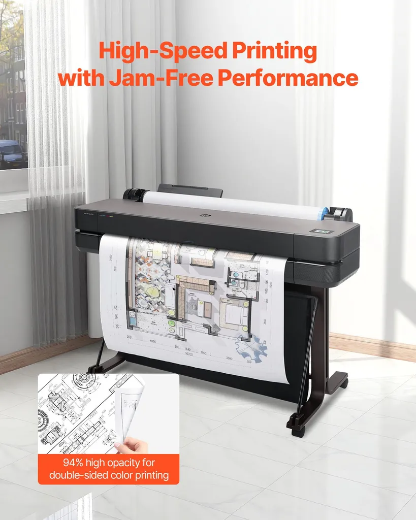 Rouleaux Papier Grand Format pour Impression de Plans d'Architecture et SIG - 4