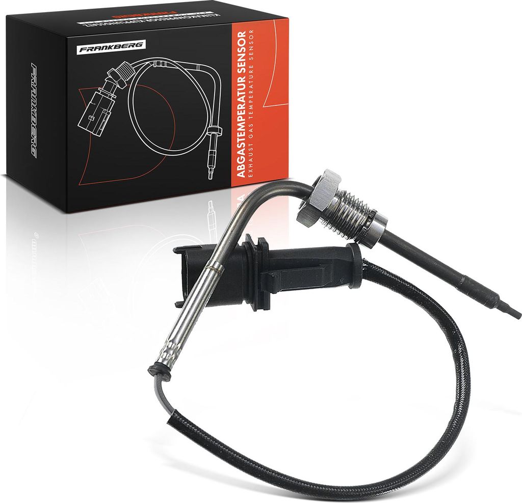 Frankberg 1x Abgastemperatursensor für Fiat Idea Linea Lancia Musa 1.3L 2008-2018