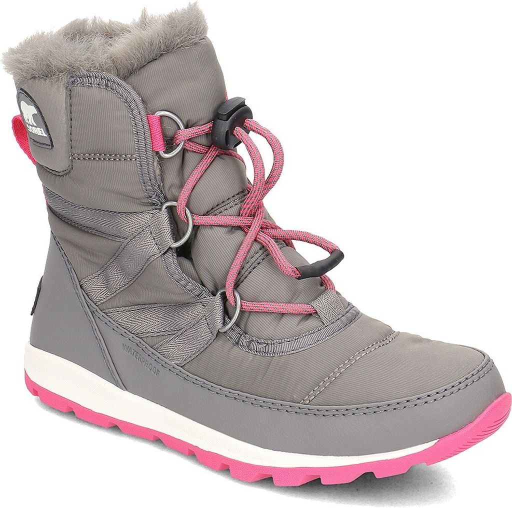 Sorel Youth Whitney Short Lace Winterstiefel Grau in Gr. 37