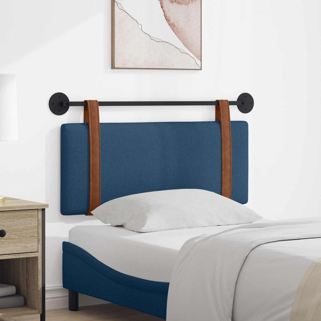 "Neues Produkt" Hängevorderseite Wandmontiert - CLORIS - Blau 110x55x5 cm Antikes Polyurethan- Kopfteile V3078