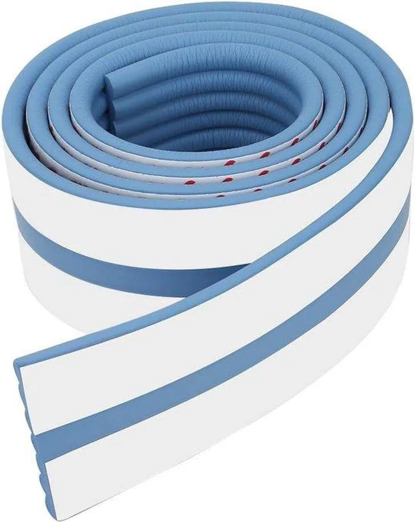 Sécuriser les coins de table pour bébé - Protection bleue de 1,95 m