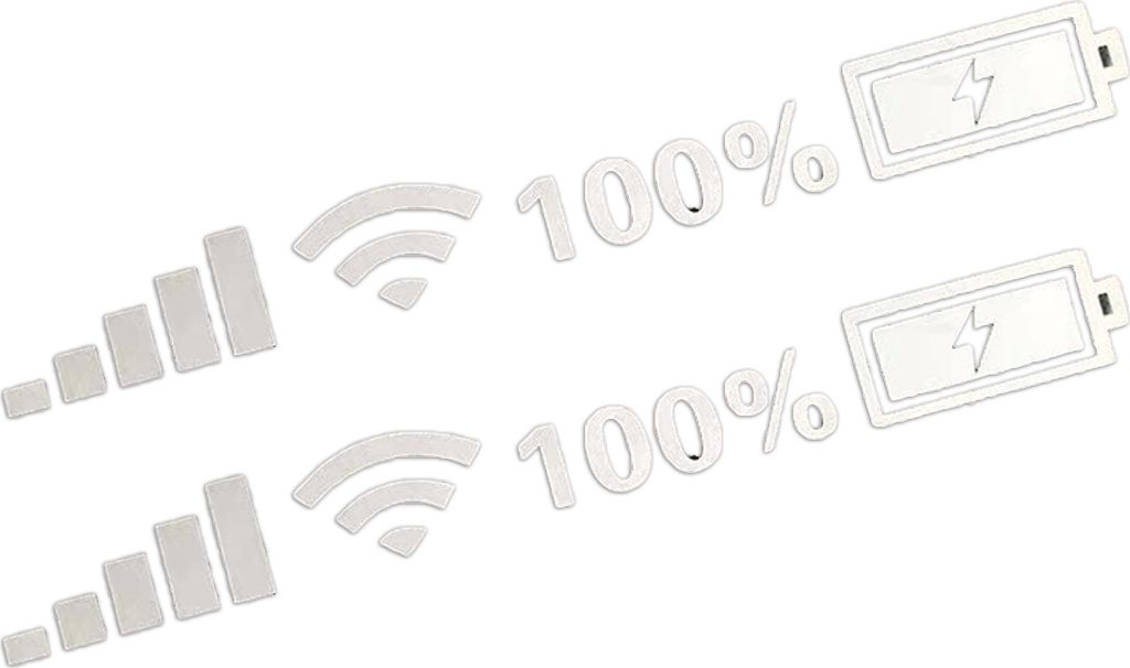 2 Stück Autoglasaufkleber, auffällig, wasserdicht, schöne Persönlichkeit, attraktive Dekoration, selbstklebend, Signal, Wi-Fi, Autoaufkleber, A...