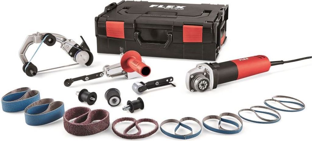 Flex BRE 8-4 INOX Set 230/CEE Rohr Bandschleifer Produktbild 