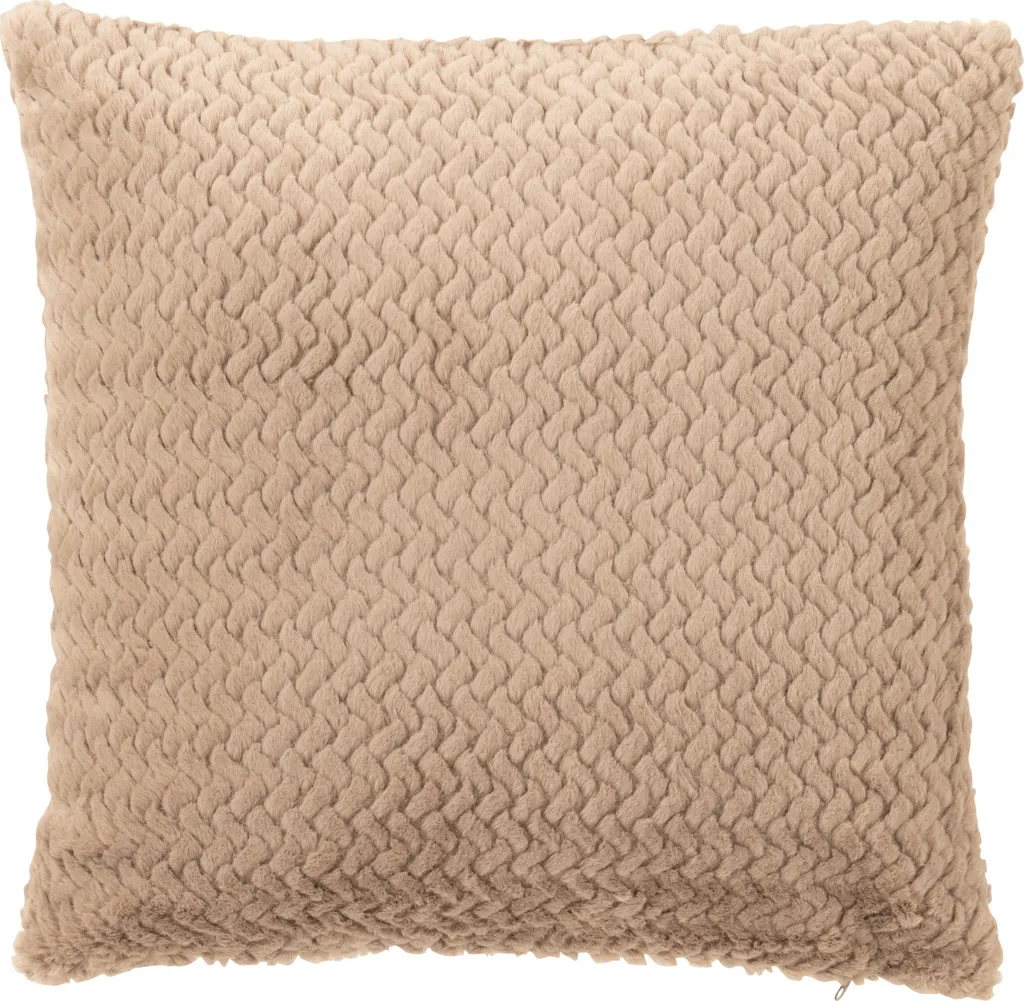 Coussin J-Line Taupe - Créez une ambiance cocooning dans votre salon