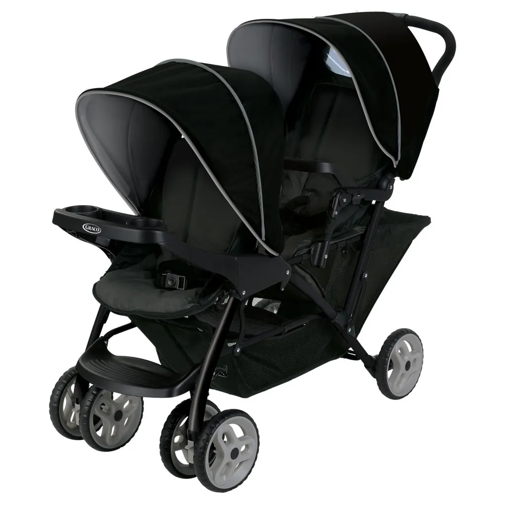 Poussette double Graco Stadium Duo : finis les soucis de place en ville