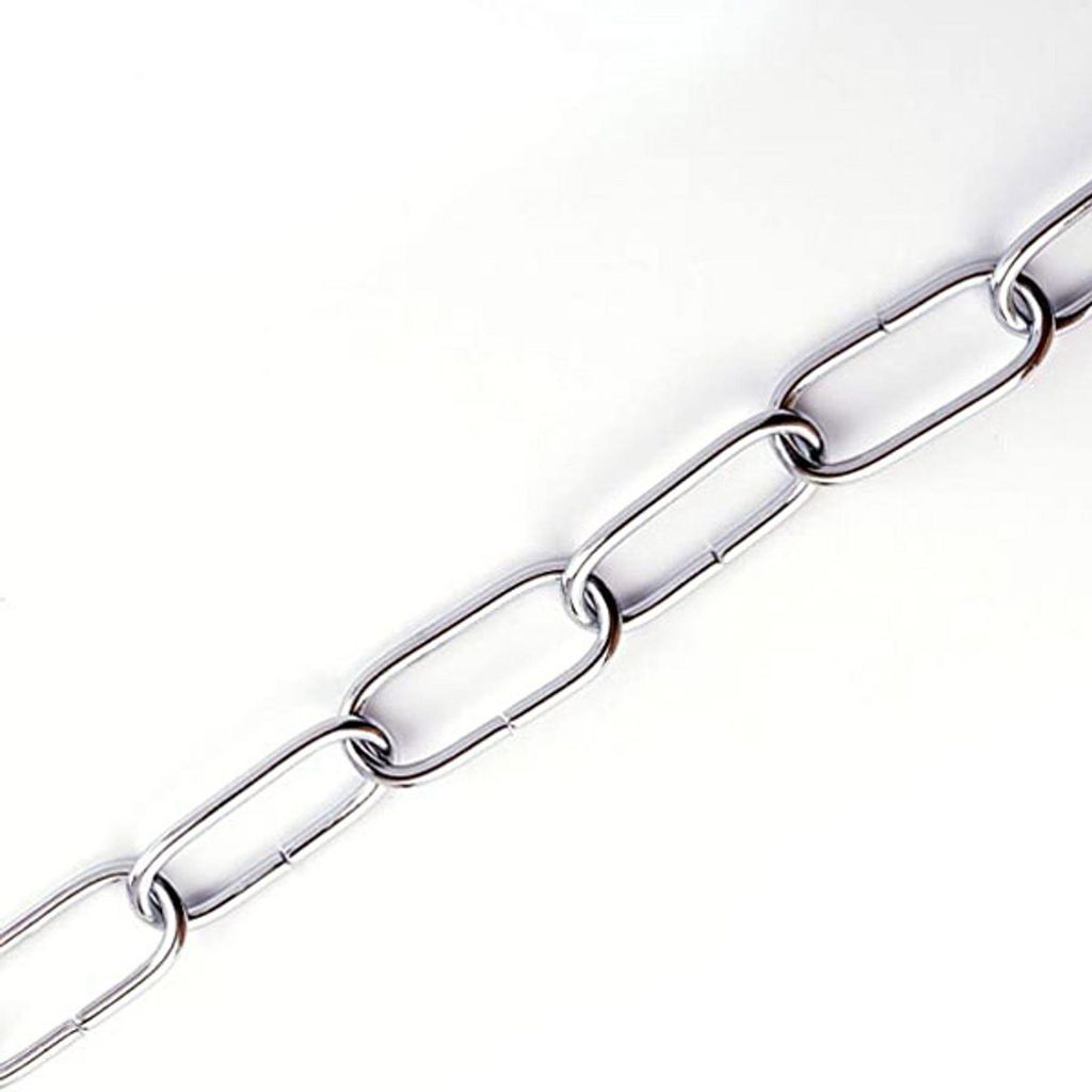 Lampenkette Chrom Ø 4mm 1 Meter Produktbild 