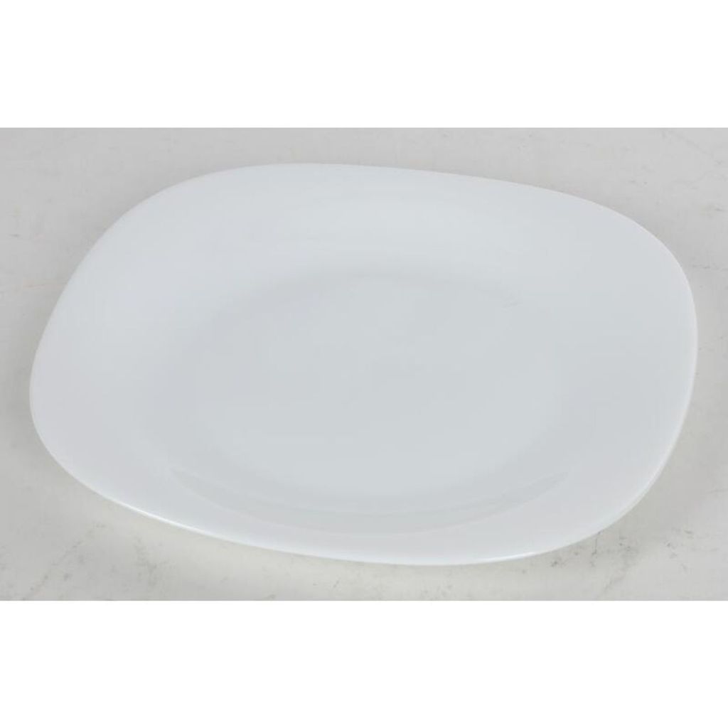 24x Plat de service Parma Blanc Rectangulaire Assiette à Image du produit 
