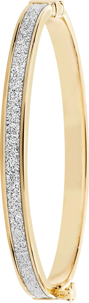 Jonc Bébé Or Jaune Sécurisé TRS19048 - Bracelet Anti-Allergie 4cm