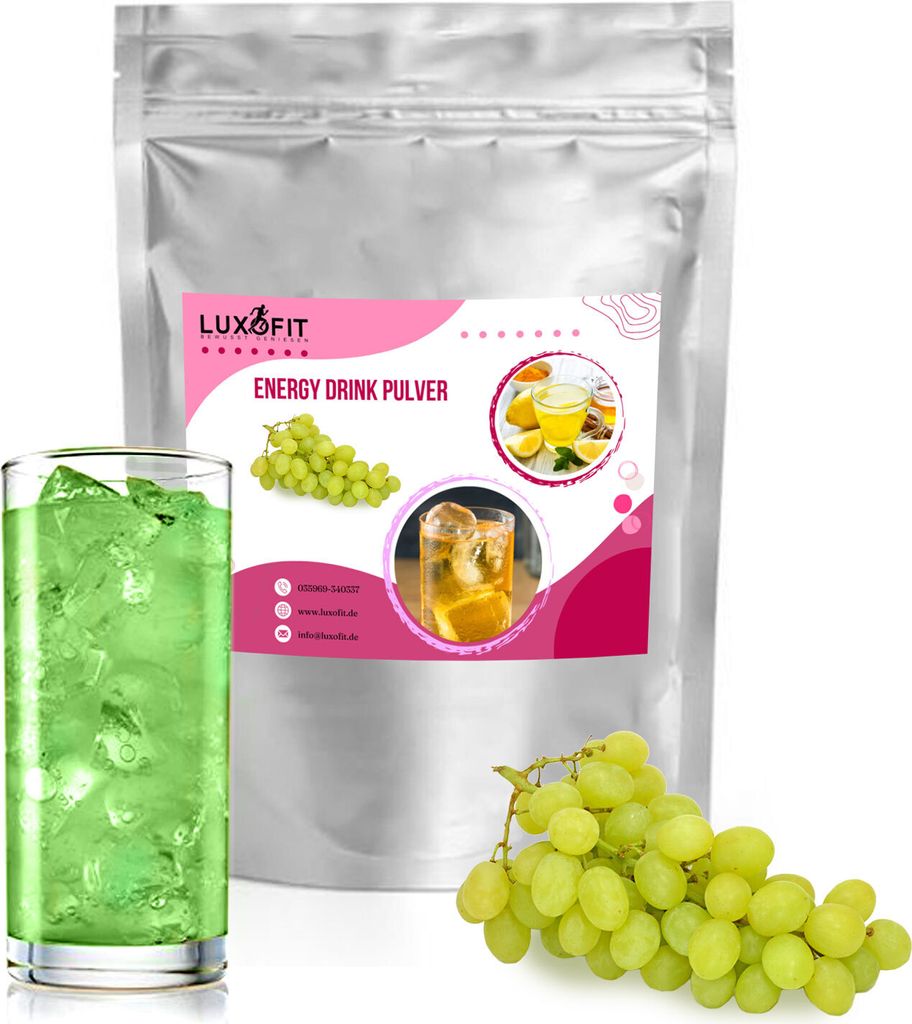 Bevanda energetica all'uva in polvere 1 kg Immagine del prodotto 