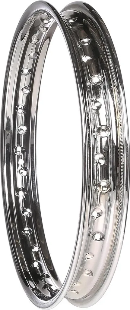 Jante Chrome 1,85 x 18 pouces pour moto classique et restauration vintage