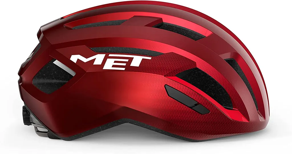 Casque de Vélo Route MET Vinci Mips Rouge Métal Taille S 52-56 cm