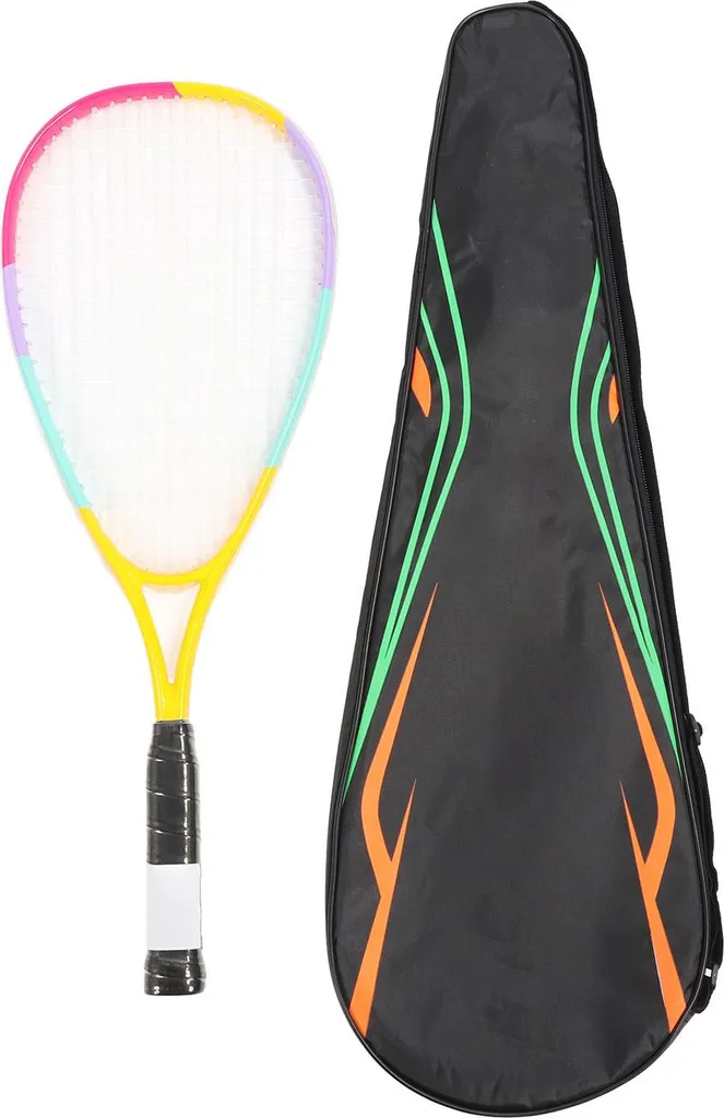 Raquette de squash légère anti-vibration 23 pouces pour junior et débutant