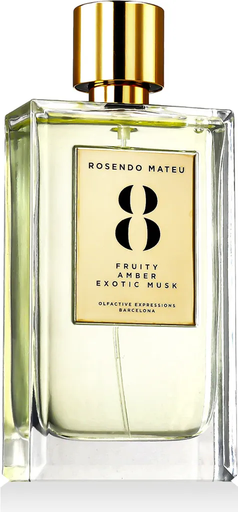 Rosendo Mateu N°8 Fruité Ambre Musc Exotique Eau de Parfum Unisex 100 ml