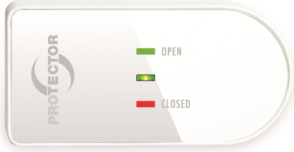 m-e AS 5020/6020.3 Zusazsender für Funk-Abluftsteuerung, 434 MHz, LED Anzeige, weiß (41052)