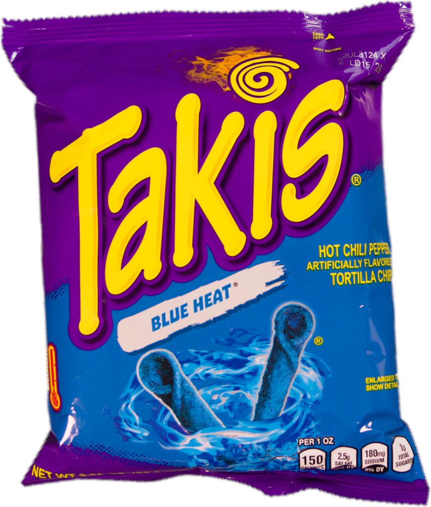 Takis Blue Heat gerollte Maischips mit Chili Kaufland.de