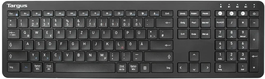 Clavier Bluetooth Antimicrobien Targus avec pavé numérique format large