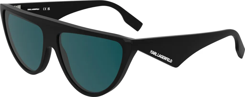 Lunettes KARL LAGERFELD KL6185S 001 Noir Large 59mm avec Verres Haute Qualité