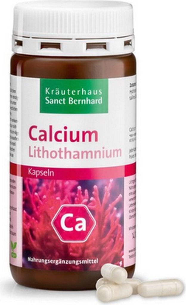Sanct Bernhard Calcium-Lithothamnium Kapseln - 120 Kapseln Produktbild 