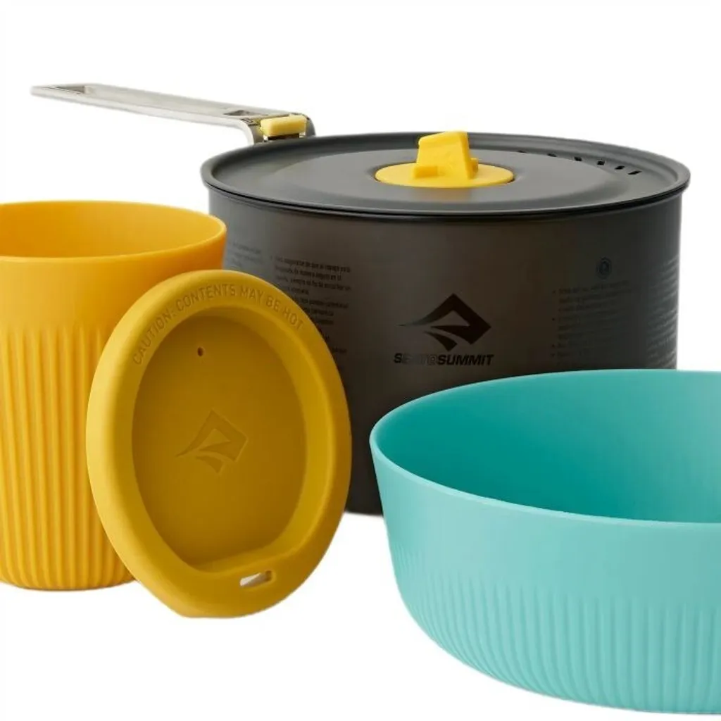 Set Frontier UL Sea to Summit 1,3L Aluminium Anodisé avec Bol et Tasse
