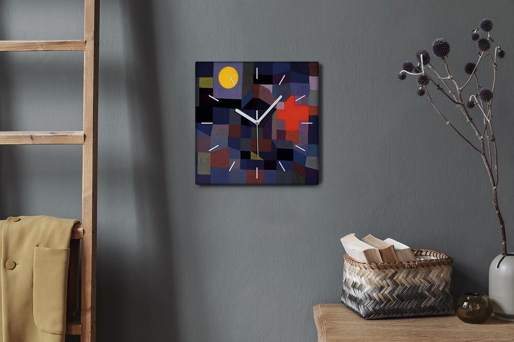 Coloray Hodiny Unikátní 30x30 cm  Tiché hodiny Pro obývací Produktbild 