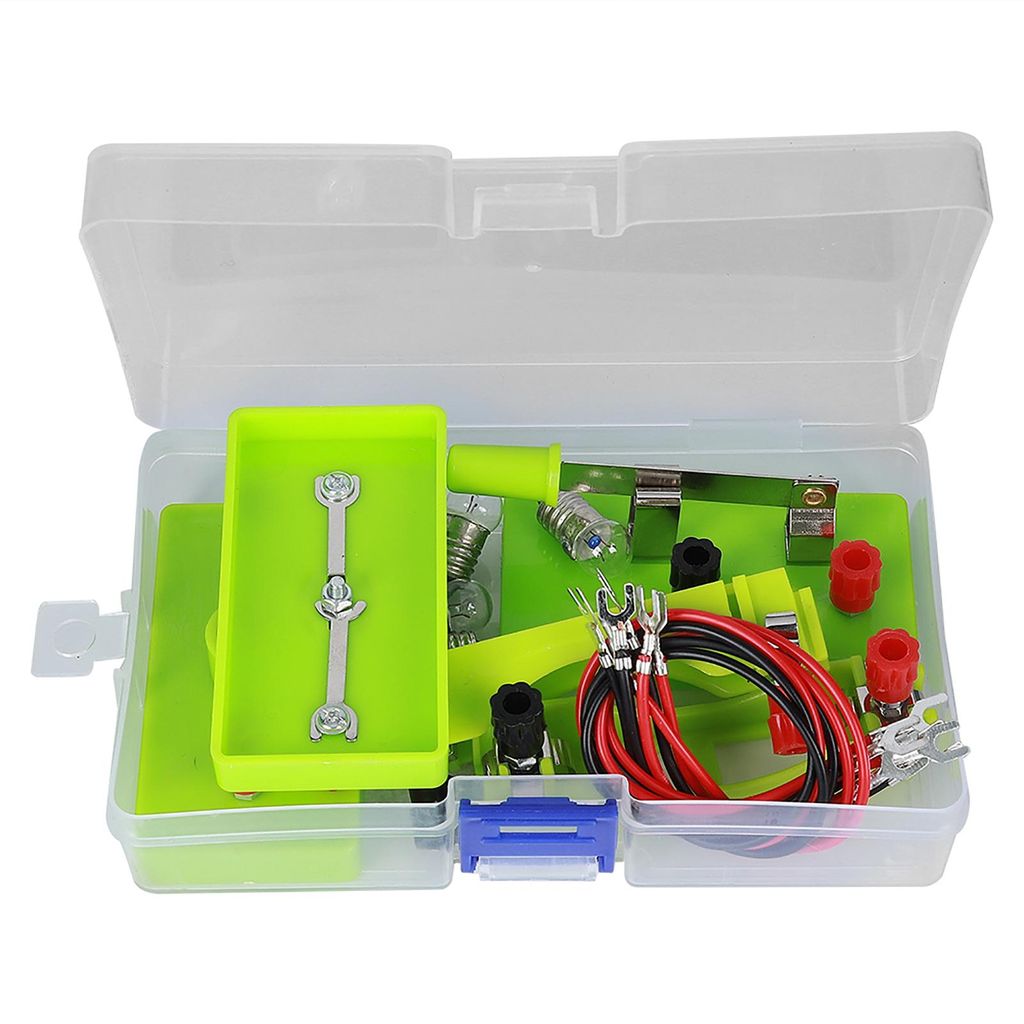 DIY Elektrizitäts Experimentierkasten – Reihen- & Parallelschaltung Lernspielzeug, Physik Baukasten für Kinder & Schule