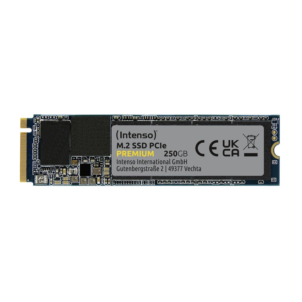 Intenso PREMIUM - SSD - 250 GB - interno - M.2 2280 - PCIe Immagine del prodotto 