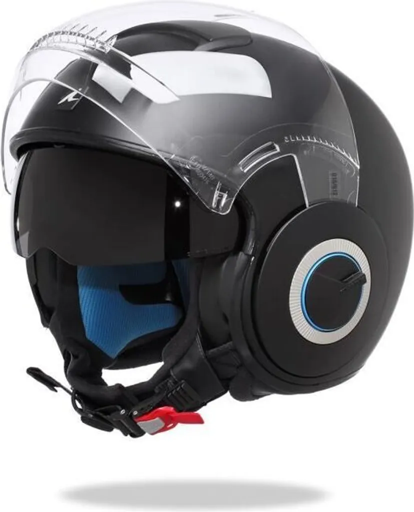 Casque Shark Nano Noir Mat Taille XS 53-54 cm pour Scooter et City