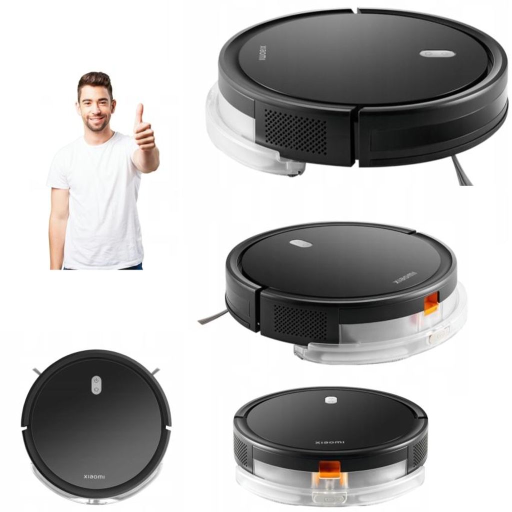 Xiaomi E5 Reinigungsroboter, Staubsaugen Und Wischen, Niedriges Profil (70 Mm)