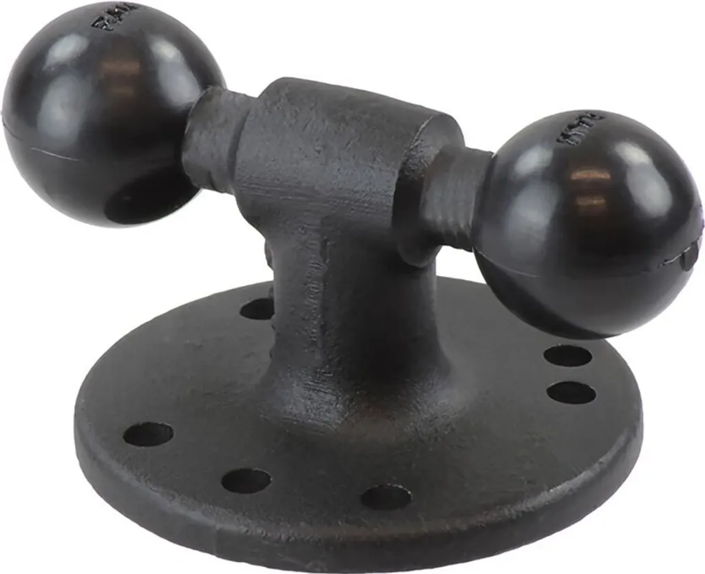 Adaptateur de Fixation Double Rotule Argenté Ram Mounts Taille Unique